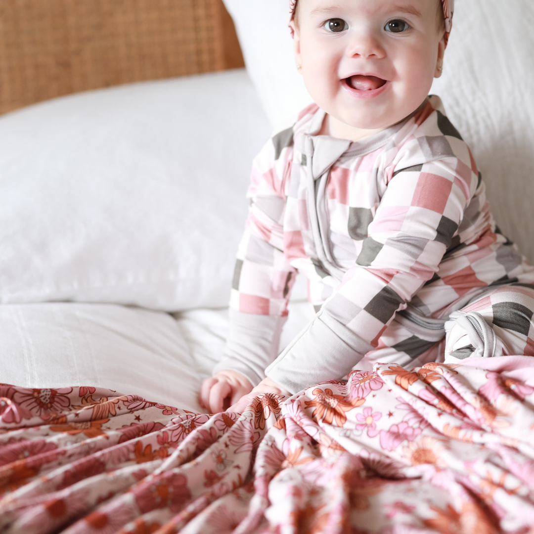 Blush Bloom Blanket